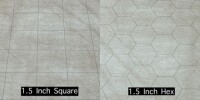Chessex Reversible Battlemat 1,5” (3,8cm) Squares &amp