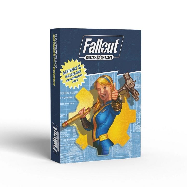 Fallout Wasteland Warfare Accessories Denizens of the Wasteland Card Expansion Pack (Englisch)