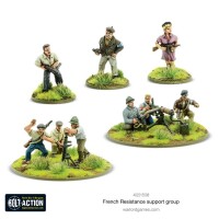 French Resistance Support Group 28mm 2