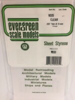 Evergreen 9005 Plasticcart Sheet Clear 150x300x0,13mm (3)