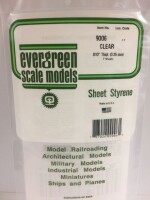 Evergreen 9006 Plasticcart Sheet Clear 150x300x0,25mm (2)