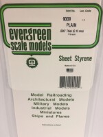 Evergreen 9009 Plasticcart Sheet Plain 150x300x0,13mm (3)
