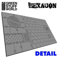 Strukturwalze Hexagons 2