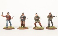World Ablaze Partisans (1) French Resistance 28mm 3