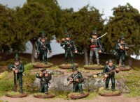 Napoleons Wars British Riflemen 28mm 2