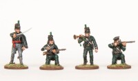 Napoleons Wars British Riflemen 28mm 3