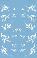 White Evil Elven Tribal 4 Decals gallery