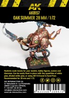 AK Interactive Oak Summer Leaves 28mm 1:72 2