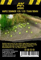 AK Interactive Maple Summer Leaves 75mm 90mm 1:32 1:35 2