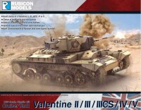 Valentine II/III/IIIcs/IV/V Cruiser Tank 1/56 28mm