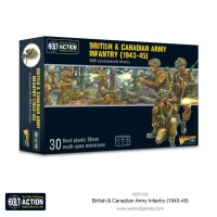 British &amp; Canadian Army Infantry (1943-45) 28mm