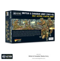Bolt Action Starter Army British &amp; Canadian Army...