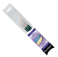 Nova Synthetikpinsel Set (Gr. 3/0, 0, 2, 4)