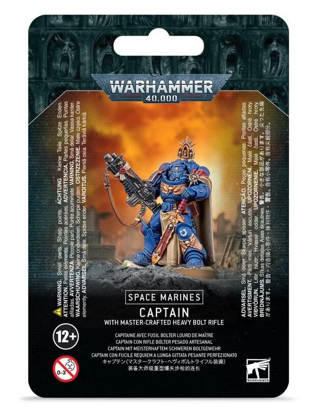 Space Marines Primaris Captain with Master Crafted Heavy Bolt Rifle