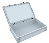 Eurobeh&auml;lter / Euro Box mit Scharnierdeckel ED...
