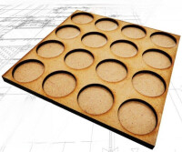 MDF Regimentsbases 25mm 4x4 Skirmish Lin gallery