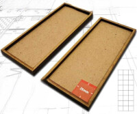 MDF Regimentsbases 25mm 5x2 Square Forma gallery