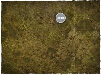 Deep Cut Studio Wargames Terrain Mat Muddy Field 4x6 3