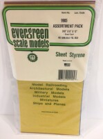 Evergreen 9905 Plasticcart Sheet Assortment Pack...