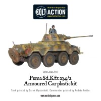 German Puma SD.KFZ 234/2 Armoured Car 28mm 3