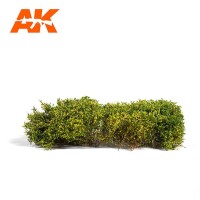 AK Interactive Blomming Yellow Shrubberies 75mm 90mm 1:32 1: