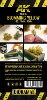 AK Interactive Blomming Yellow Shrubberies 75mm 90mm 1:32 1: