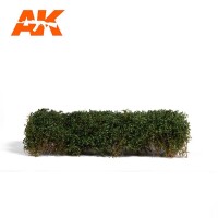 AK Interactive Summer Dark Green Shrubberies 75mm 90mm 1:32 
