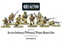 Soviet Infantry Troops in Winter kit 28mm 2