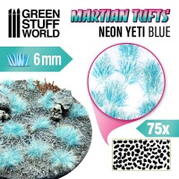 Martian Tufts Fluor Neon Yeti Blue 6mm gallery