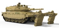 Meng Israel Main Battle Tank Merkava Mk.4/4LIC w/Nochri-Kal 