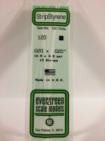 Evergreen 120 Plasticcart Strip 0,5x0,5x350mm (10) 1