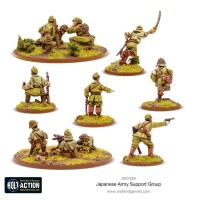 Japanese Army Support Group 28mm 3