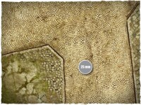 Deep Cut Studio Wargames Terrain Mat Cobblestone Streets v2 