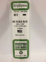 Evergreen 8612 Plasticcart HO Scale Stri gallery