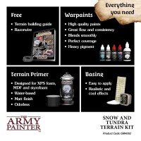 Army Painter Gamemaster Snow & Tundra Terrain Kit 4