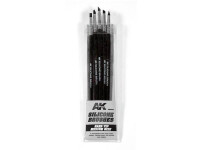 AK Interactive Silicone Brushes Hard Tip gallery