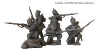 Franco Prussian War Prussian Infantry skirmishing line 1870-