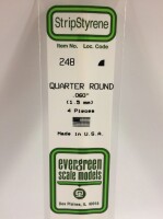 Evergreen 248 Plasticcart Quarter Round  gallery