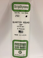 Evergreen 250 Plasticcart Quarter Round ∅ 2,5 (3) 1