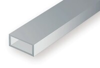 Evergreen 258 Plasticcart Rectangular Tube 4,8x7,9x350mm (2)