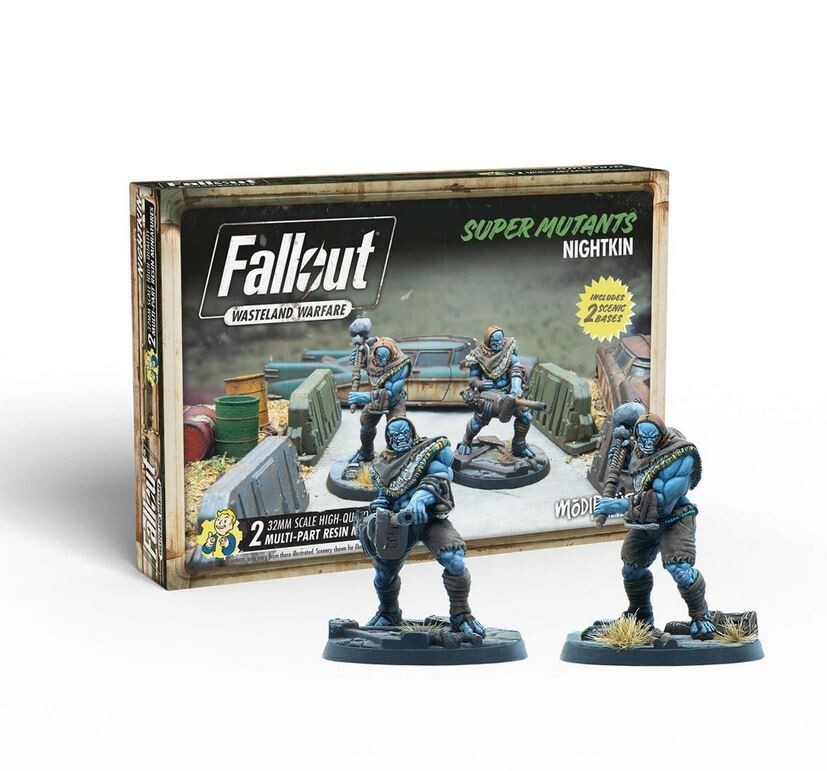 Fallout Wasteland Warfare Super Mutants Nightkin