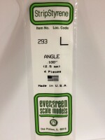 Evergreen 293 Plasticcart Angle 2,5x2,5x350mm (4) 1
