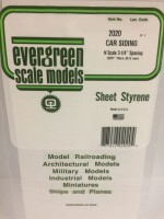 Evergreen 2020 Plasticcart Sheet N Scale gallery