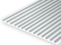 Evergreen 2050 Plasticcart Sheet V Groove Siding 1,3 mm Spac