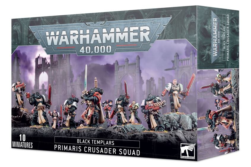 Black Templars Primaris Crusader Squad