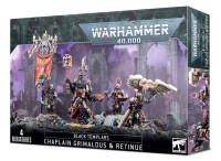 Black Templars Chaplain Grimaldus and Retinue