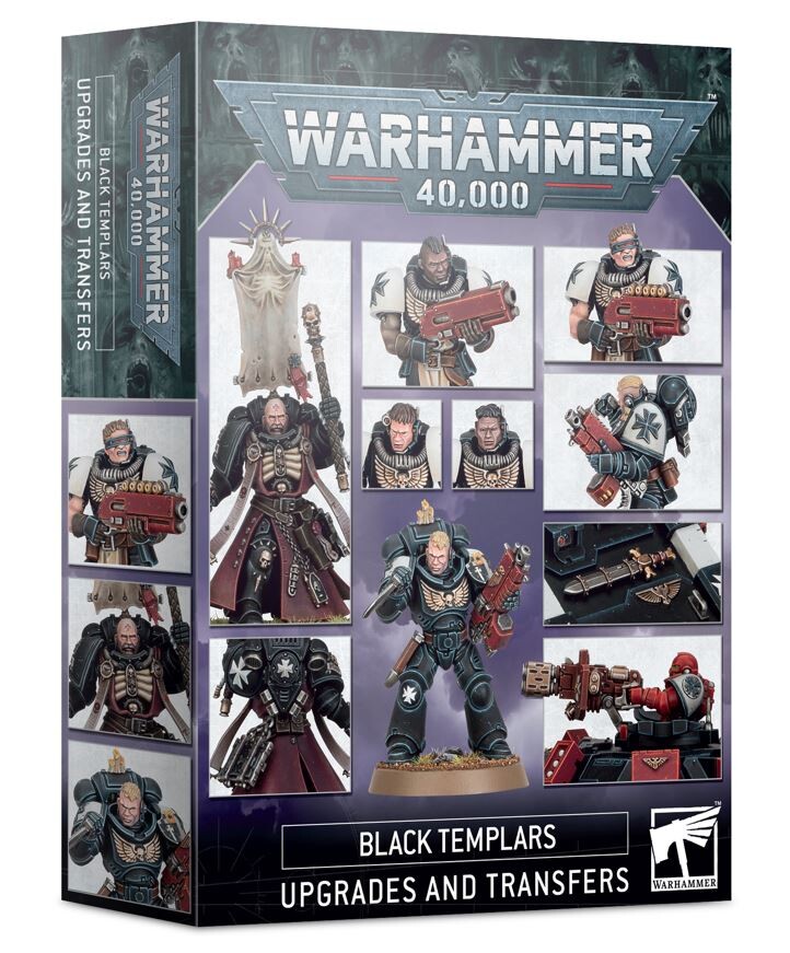 Games Workshop Unisex Schwarz Figurine Warhammer 40K - Black Templars Améliorations Et Décalcos - Bild 3