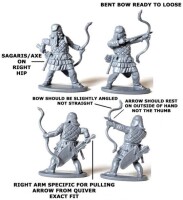 Persian Armoured Archers 28mm 3