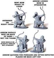 Persian Armoured Archers 28mm 4