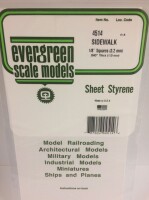 Evergreen 4514 Plasticcart Sheet Sidewal gallery